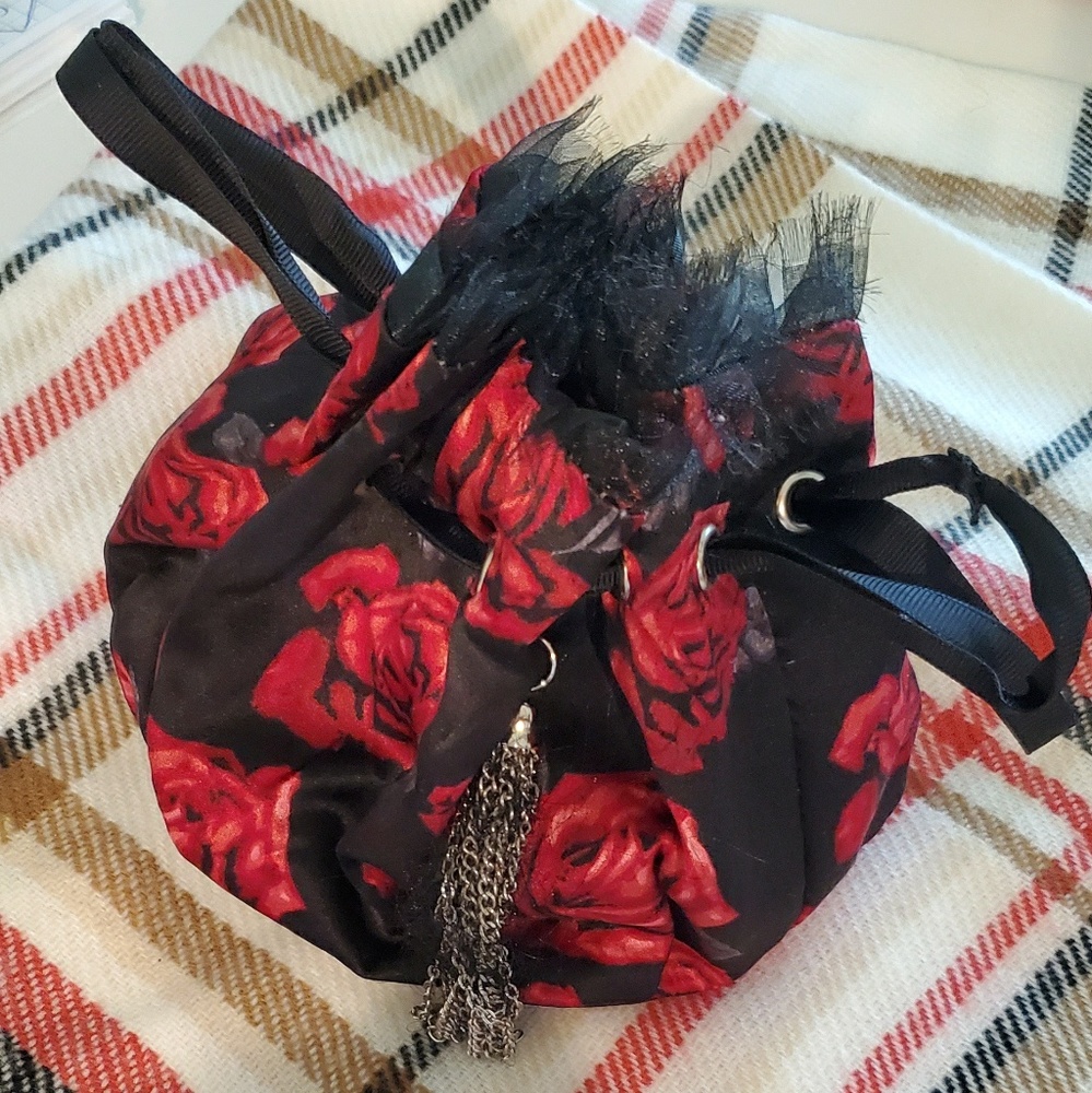 White house black market rose wristlet